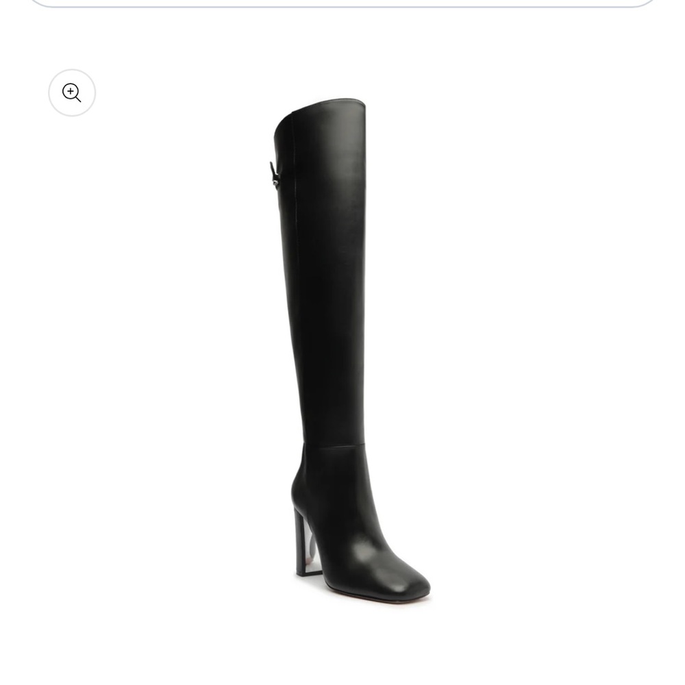 SCHUTZ Black Over-the-Knee Boots